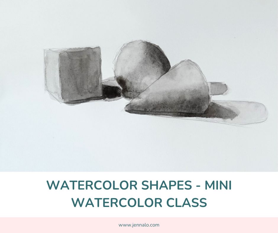 Watercolor Shapes – Mini Class